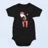 Dabbing Panda Santa Fashionable Baby Onesie