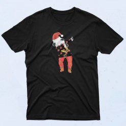 Dabbing Panda Santa Gangsta T Shirt