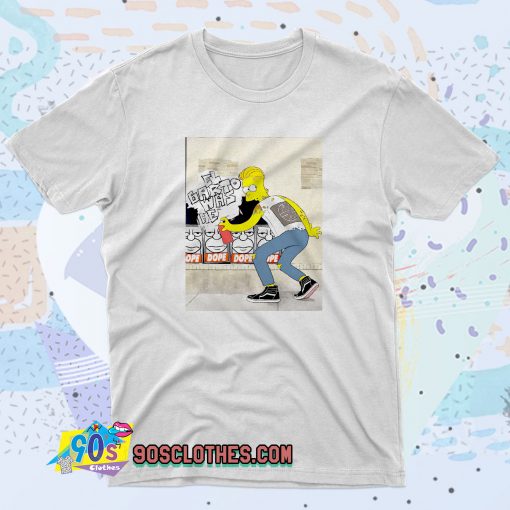 Dope Bart Simpson El Barto T Shirt