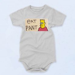 Eat Pant Bart Simpson Unisex Baby Onesie