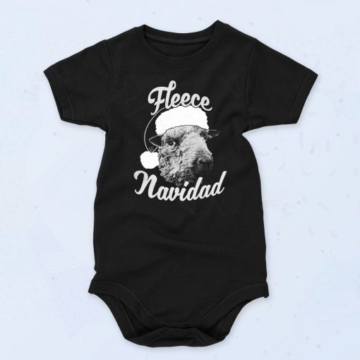 Feliz Navidad Christmas Fashionable Baby Onesie