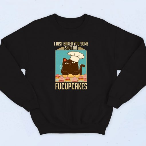 Fucupcakes Cat Sweatshirt