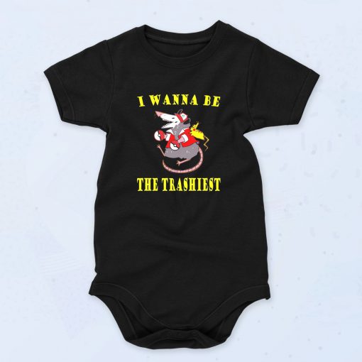 Funny Trashiest Pokemon Fashionable Baby Onesie