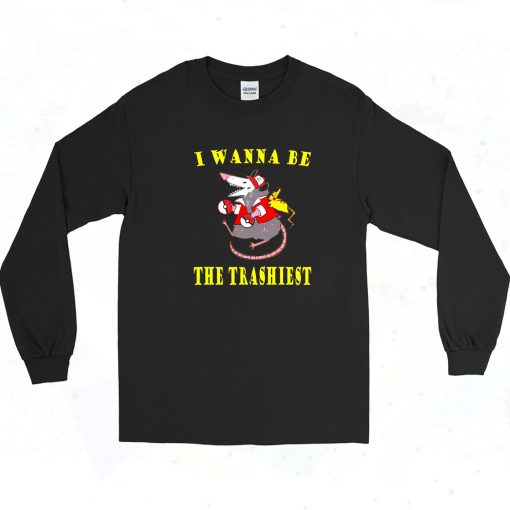 Funny Trashiest Pokemon Vintage 90s Long Sleeve Style