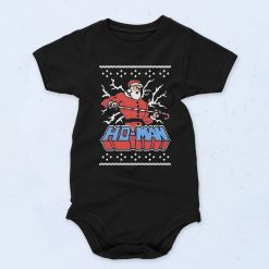 Ho Man Santa Claus Fashionable Baby Onesie