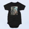 Hulk vs Popeye the Sailor Fashionable Baby Onesie