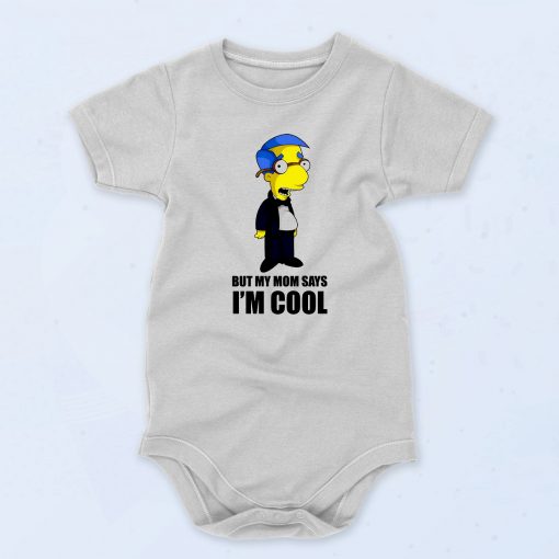 I'm Cool Simpsons Fashionable Baby Onesie