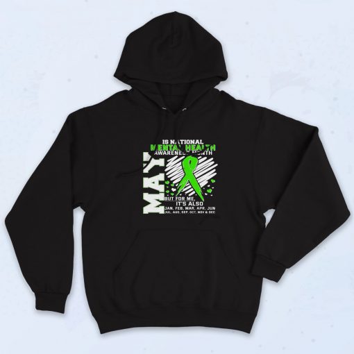 Mental Health Awareness Month Quote Hoodie