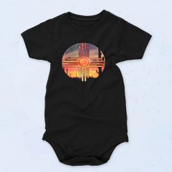 Mexico Desert Sunset Fashionable Baby Onesie