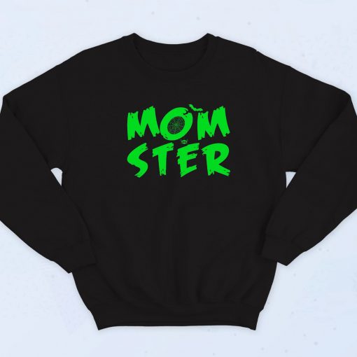 Mom Ster Green Graphic Sweatshirt