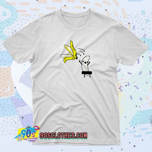 Naked Freedom Banana Graphic T Shirt