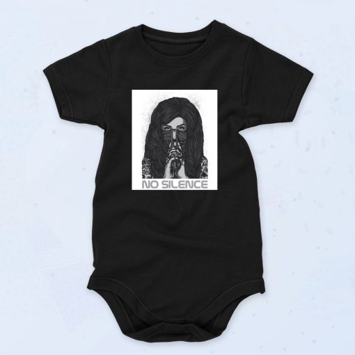 No Silence Rebellion Fashionable Baby Onesie