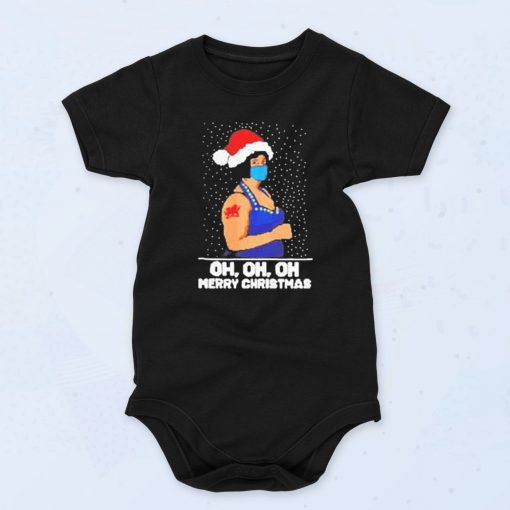 Oh Oh Oh Merry Christmas Fashionable Baby Onesie