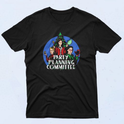 Party Planning Committee Christmas Tree T Shirt