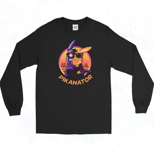 Pikanator Terminator Vintage 90s Long Sleeve Style