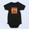 SHHH Imposter Amoung Us Fashionable Baby Onesie