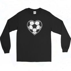 Soccer Love Game Day Vintage 90s Long Sleeve Style