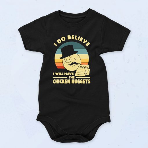 Special of Chicken Nuggets Fashionable Baby Onesie