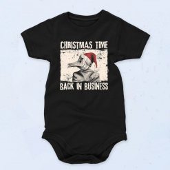 Special of Christmas Time Back In Business Unisex Baby Onesie