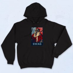 Swag Santa Claus Merry Christmas Hoodie