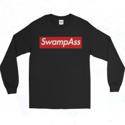 Swamp Ass Potty Joke Long Sleeve Style