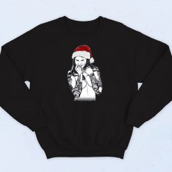 Tattooed Lady Santa Sweatshirt