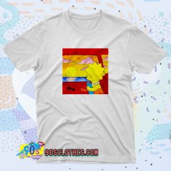 The Simpsons Sunset Vintage 90s Style T Shirt