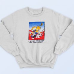 Triple Trouble Bart Simpson Sweatshirt