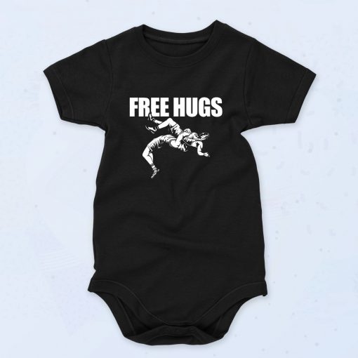 Wrestling Free Hugs Fashionable Baby Onesie