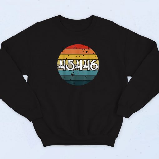 45446 Retro Vintage Sweatshirt