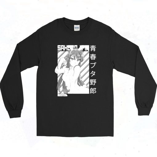 Anime Bunny Girl Long Sleeve Shirt