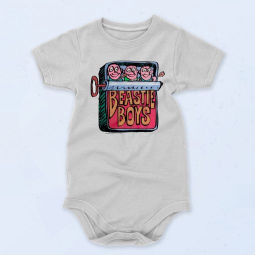 B Boys Sardine Can Fashionable Baby Onesie