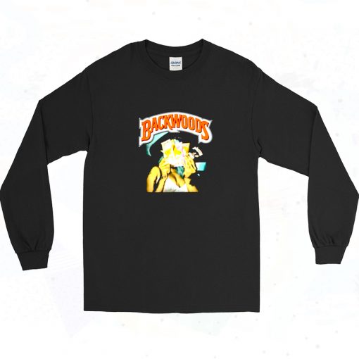 Backwoods Blunt Marijuana Weed Long Sleeve Shirt