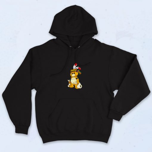 Bear Hustle Money Rap Boys Christmas Aesthetic Hoodie