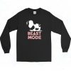 Beast Mode Gym Training Mode On Try Hard Snoopy Long Sleeve Shirt