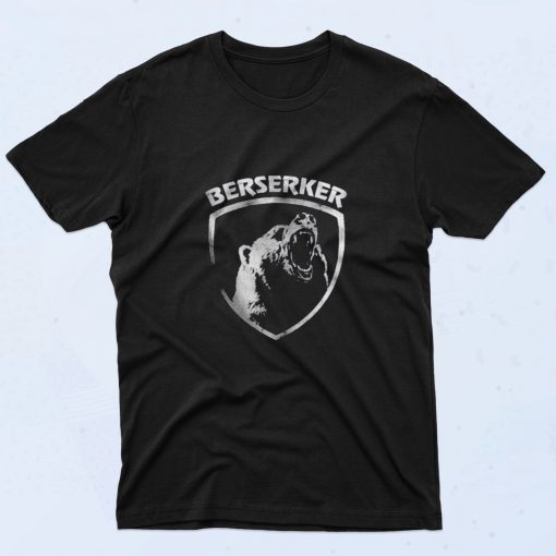 Berserker Bear Warriors Norse Mythology 90s T Shirt Idea