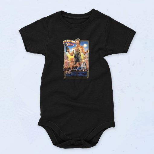 Big Trouble In Little China Fashionable Baby Onesie