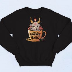 Black Coffee Magic Sweatshirt