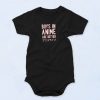 Boys In Anime Are Better Funny Baby Onesie