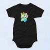 Bulbasaur Evolution Pokemon Funny Baby Onesie