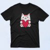 Cat Heart Valentine's Day Funny Gift T Shirt