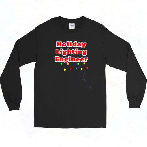 Christmas Lighting Long Sleeve Shirt