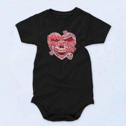 Death Metal Valentine's Day Fashionable Baby Onesie