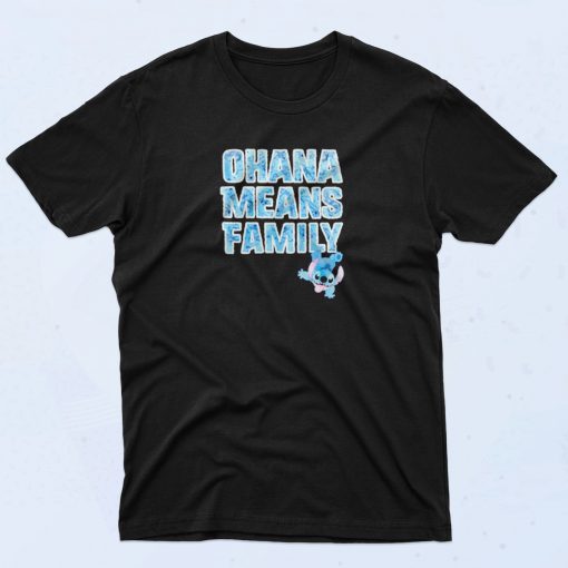 Disney Ohana Means Family Unisex 90s T Shirt Idea