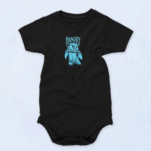 Disney Stitch Hangry Graphic Adult Funny Baby Onesie