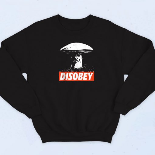 Disobey Anarchist Mushroom Sweatshirt