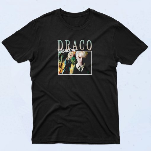 Draco Malfoy Vintage Character 90s T Shirt Idea