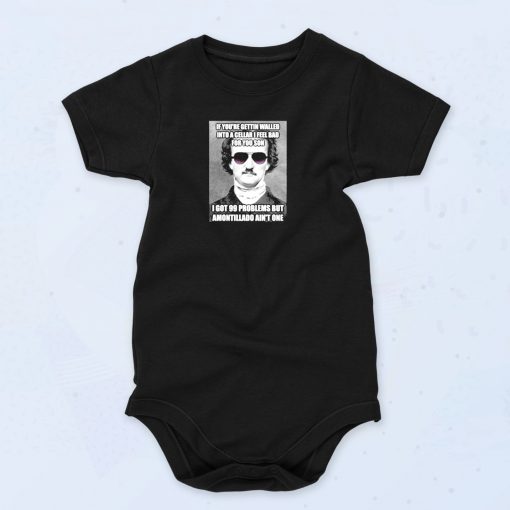 Funny Edgar Allen Poe Amontillado Meme Funny Baby Onesie