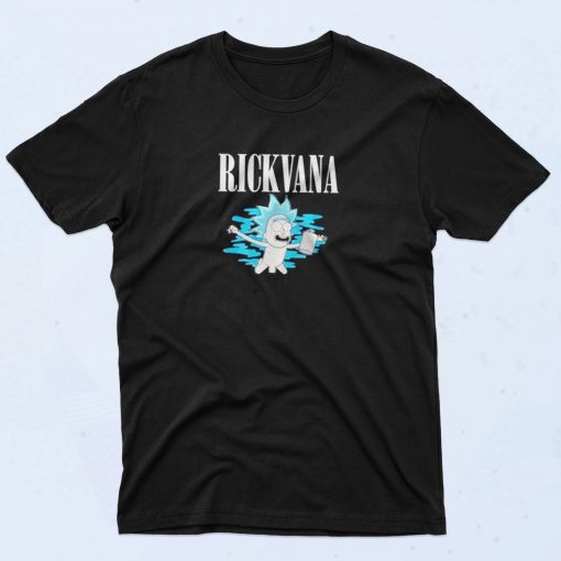 Funny Rickvana Parody Rick And Morty 90s T Shirt Idea