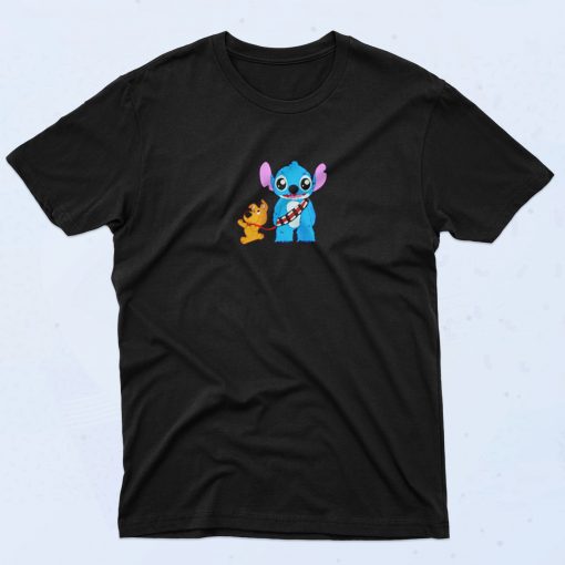 Funny Scooby Doo And Stitch Friend 90s T Shirt Idea